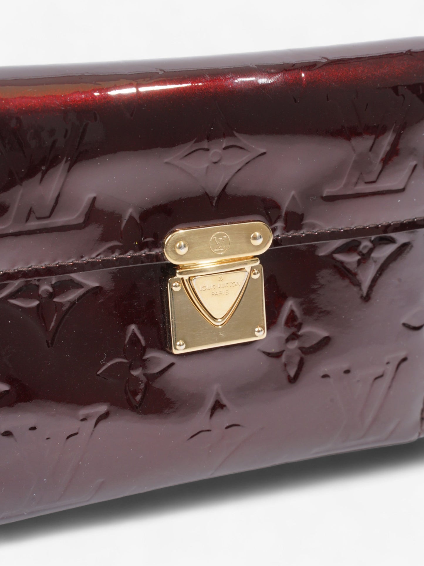 Louis Vuitton Koala Wallet Monogram Deep Purple Patent Leather