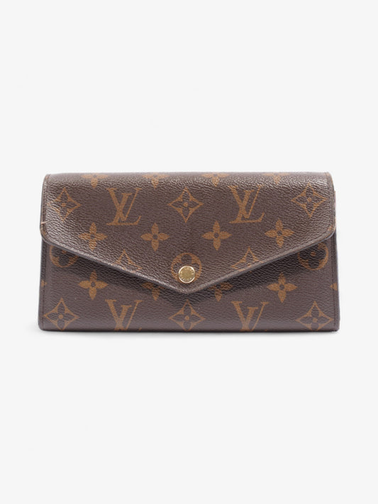 Louis Vuitton Sarah Wallet Monogram Coated Canvas