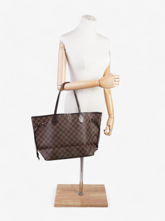 Louis Vuitton Neverfull Damier Ebene Coated Canvas MM