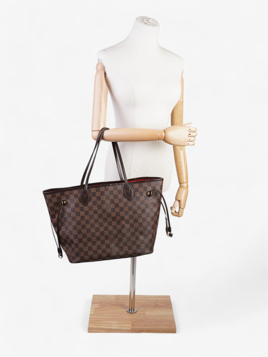 Louis Vuitton Neverfull Damier Ebene Coated Canvas MM