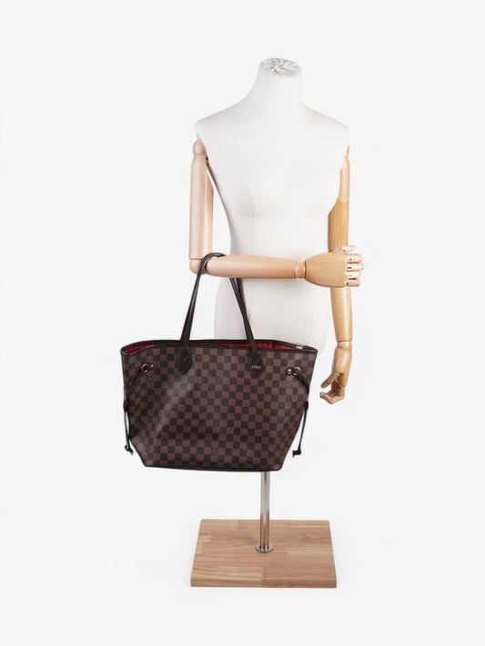 Louis Vuitton Neverfull Damier Ebene Coated Canvas MM