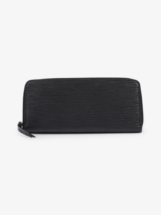 Louis Vuitton Clemence Wallet Black Epi Leather