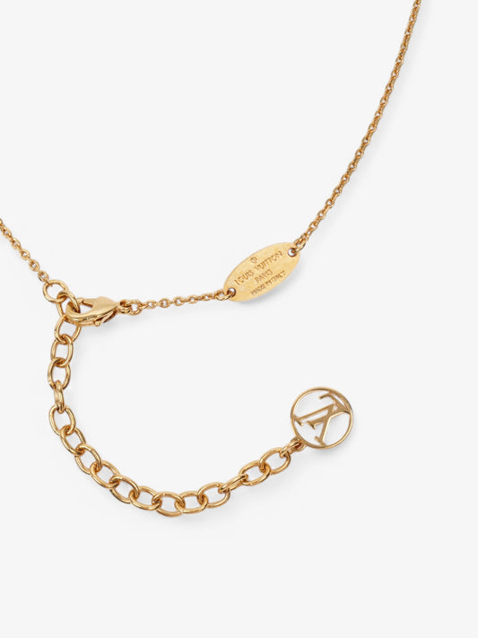 Louis Vuitton LV & Me Necklace (Letter A) Gold Base Metal