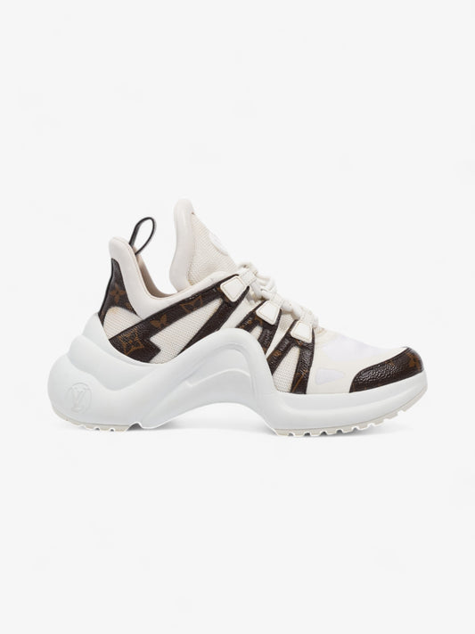 Louis Vuitton Archlight White  / Brown Monogram Mesh EU 39 UK 6