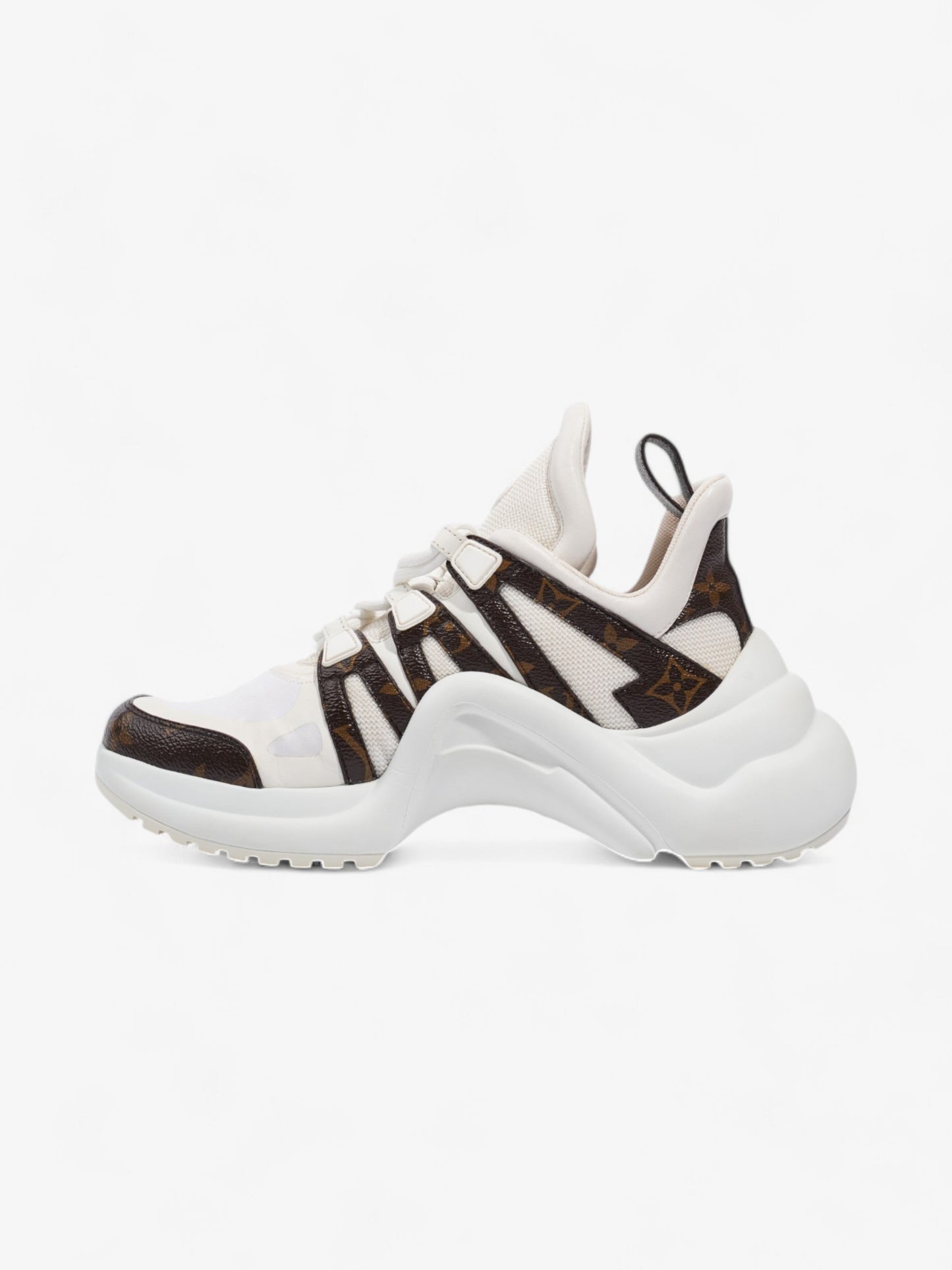 Louis Vuitton Archlight White  / Brown Monogram Mesh EU 39 UK 6
