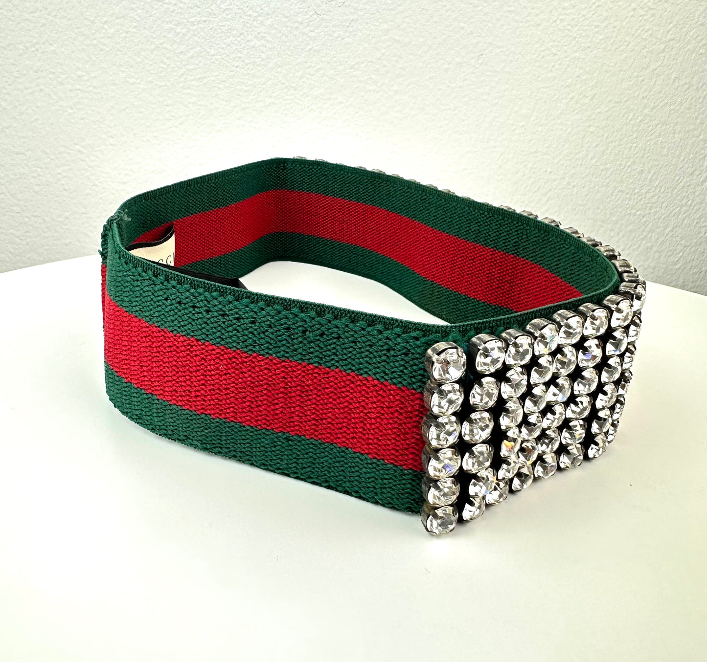 Gucci Web Gucci headband with crystals