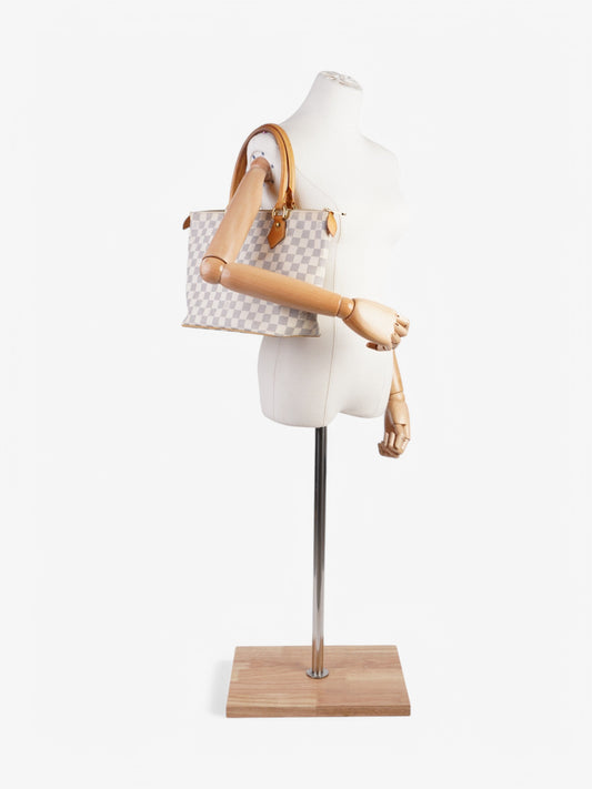 Louis Vuitton Saleya Damier Azur Coated Canvas PM