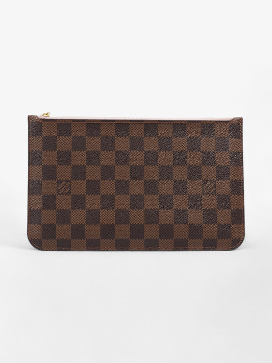 Louis Vuitton Neverful Pochette Damier Ebene Coated Canvas