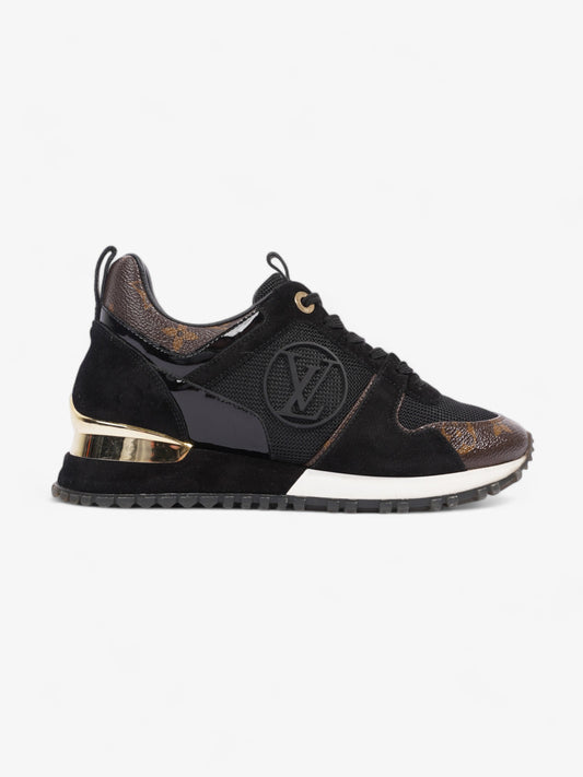 Louis Vuitton Run Away Sneaker Black / Monogram Mesh EU 35 UK 2