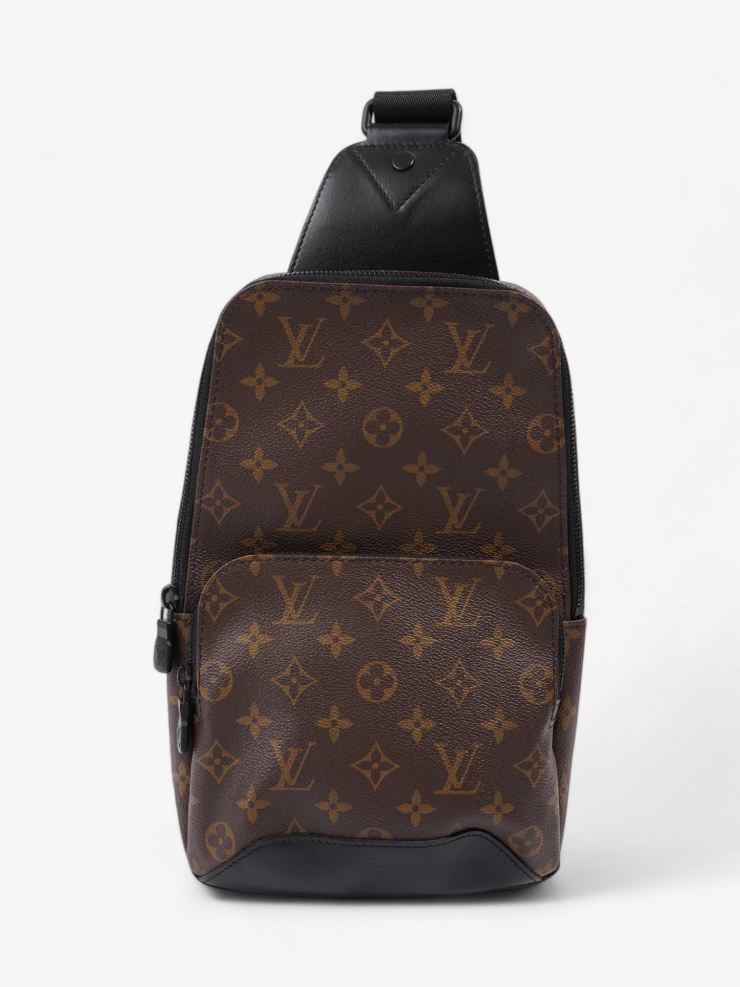 Louis Vuitton Avenue Sling Bag Monogram / Black Coated Canvas