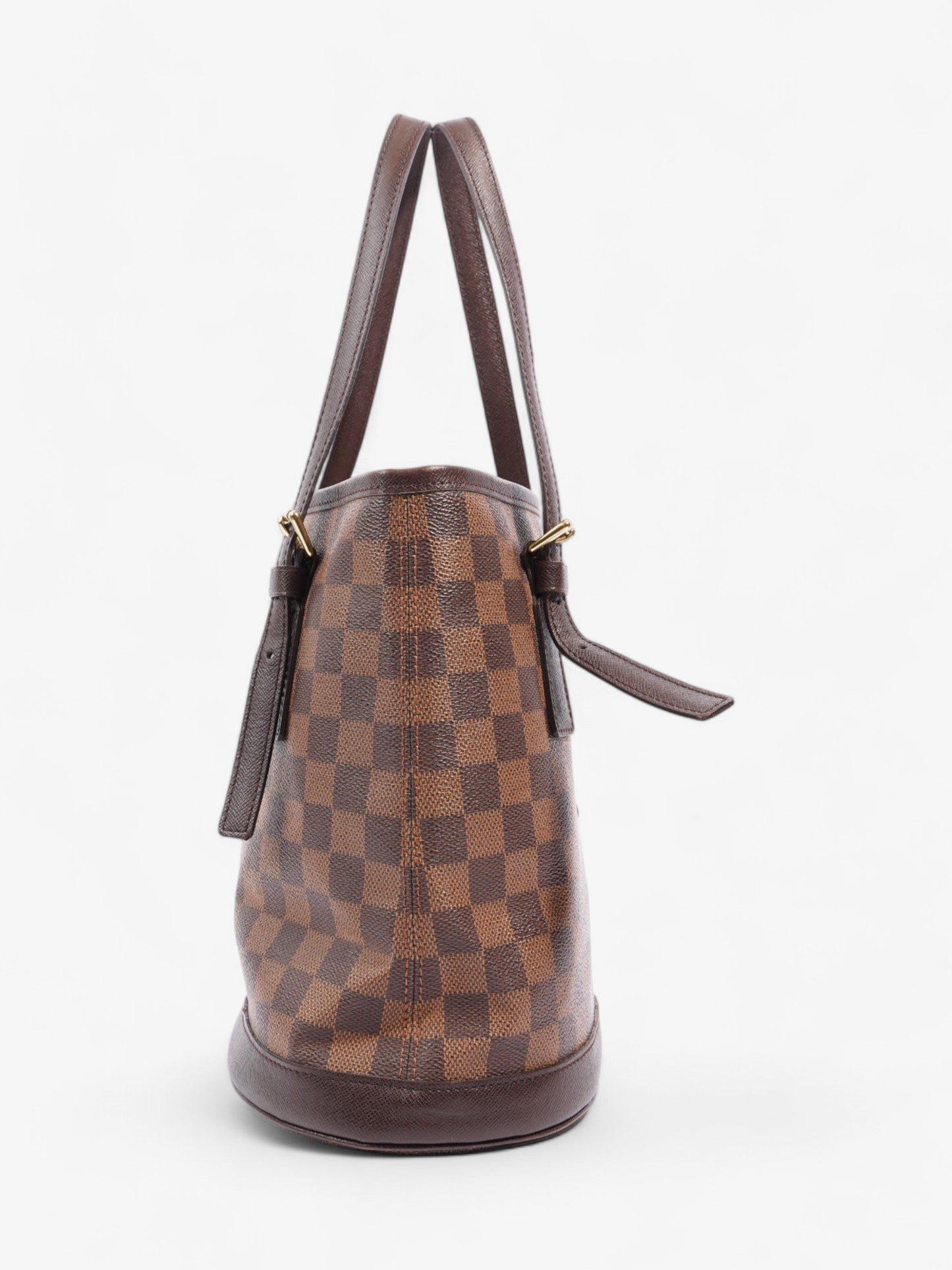 Louis Vuitton Marais Bucket Bag Damier Ebene Coated Canvas