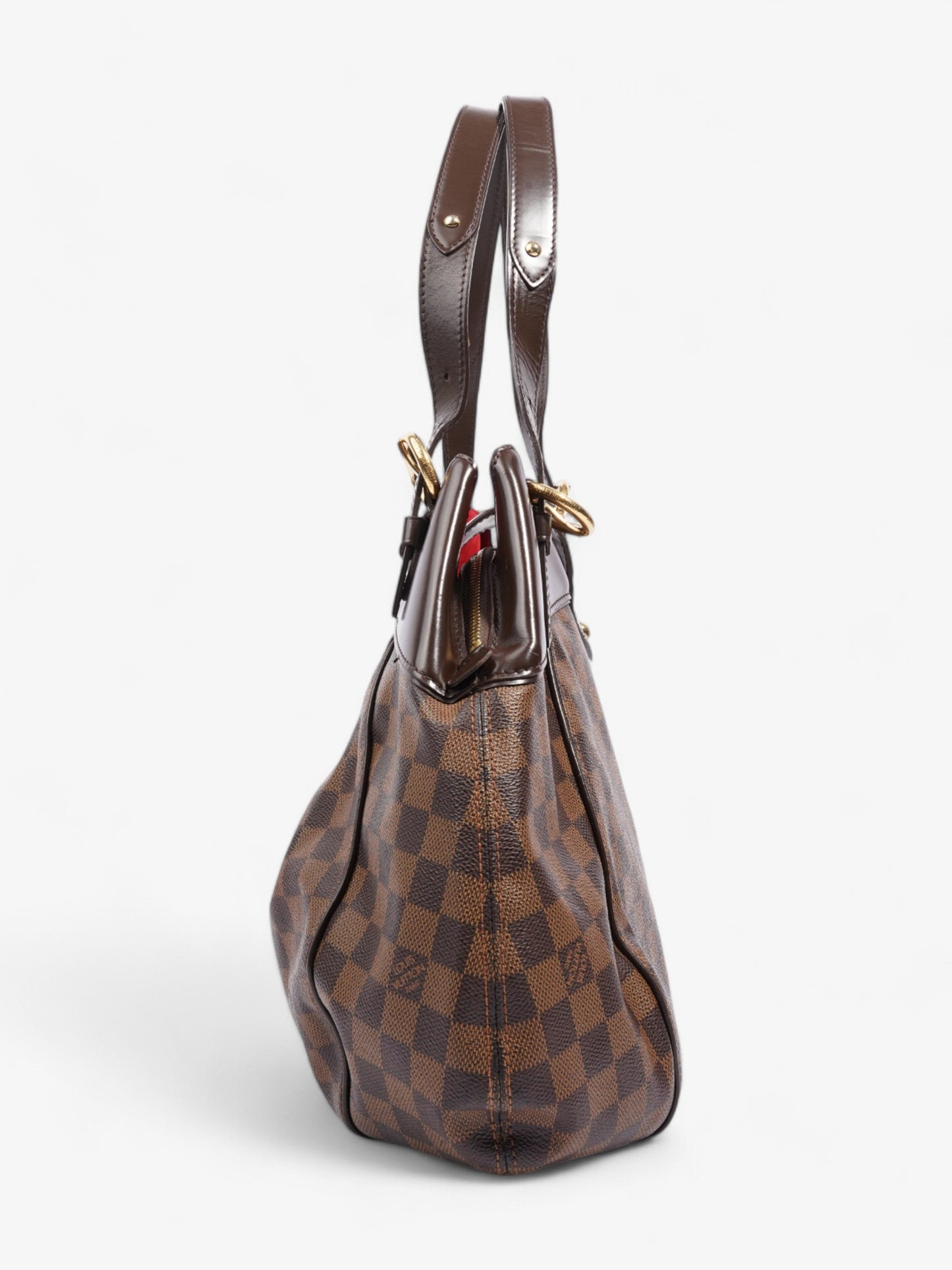 Louis Vuitton Sistina Damier Ebene Coated Canvas GM
