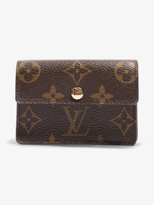 Louis Vuitton Coin Card Purse Monogram Coated Canvas