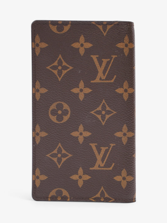 Louis Vuitton Pocket Organiser Cover Monogram Coated Canvas