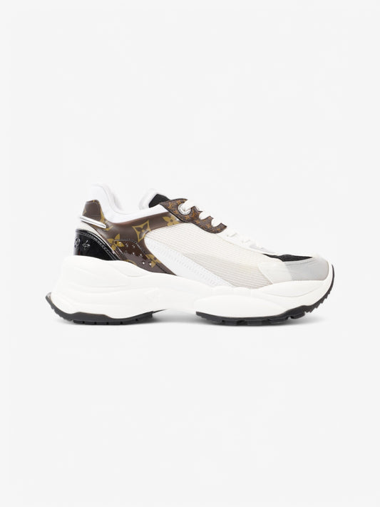Louis Vuitton Run 55 Sneakers White  / Black / Monogram Mesh EU 38.5 UK 5.5