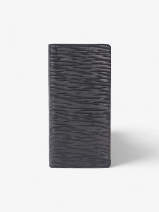 Louis Vuitton Brazza Wallet Black Epi Leather