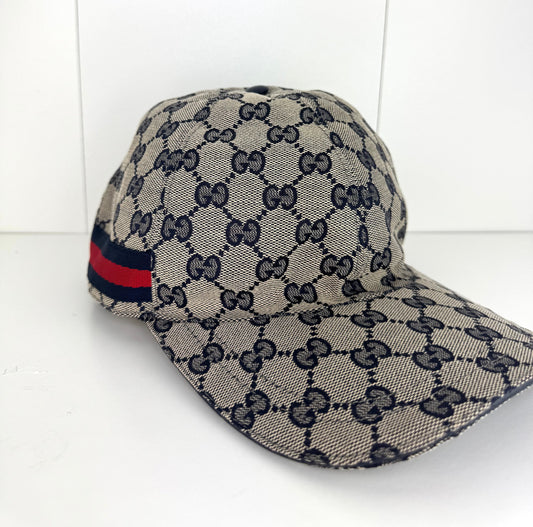 Gucci Original GG canvas baseball hat with Web