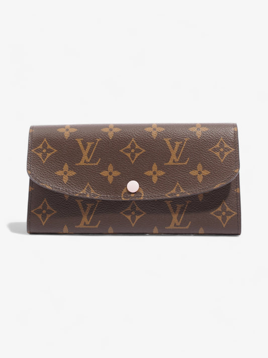 Louis Vuitton Emilie Monogram / Rose Ballerine Coated Canvas