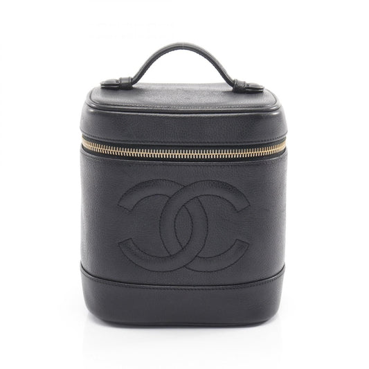Chanel Timeless CC Tall Vanity Caviar Black