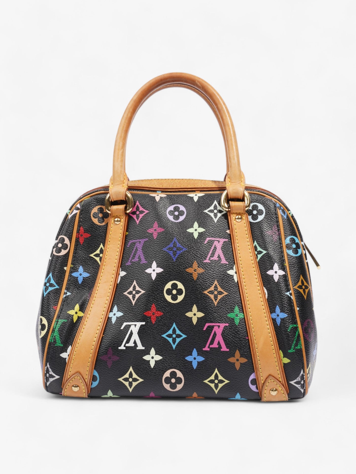 Louis Vuitton x Takashi Murakami Priscilla Black Multicoloured Monogram Coated Canvas