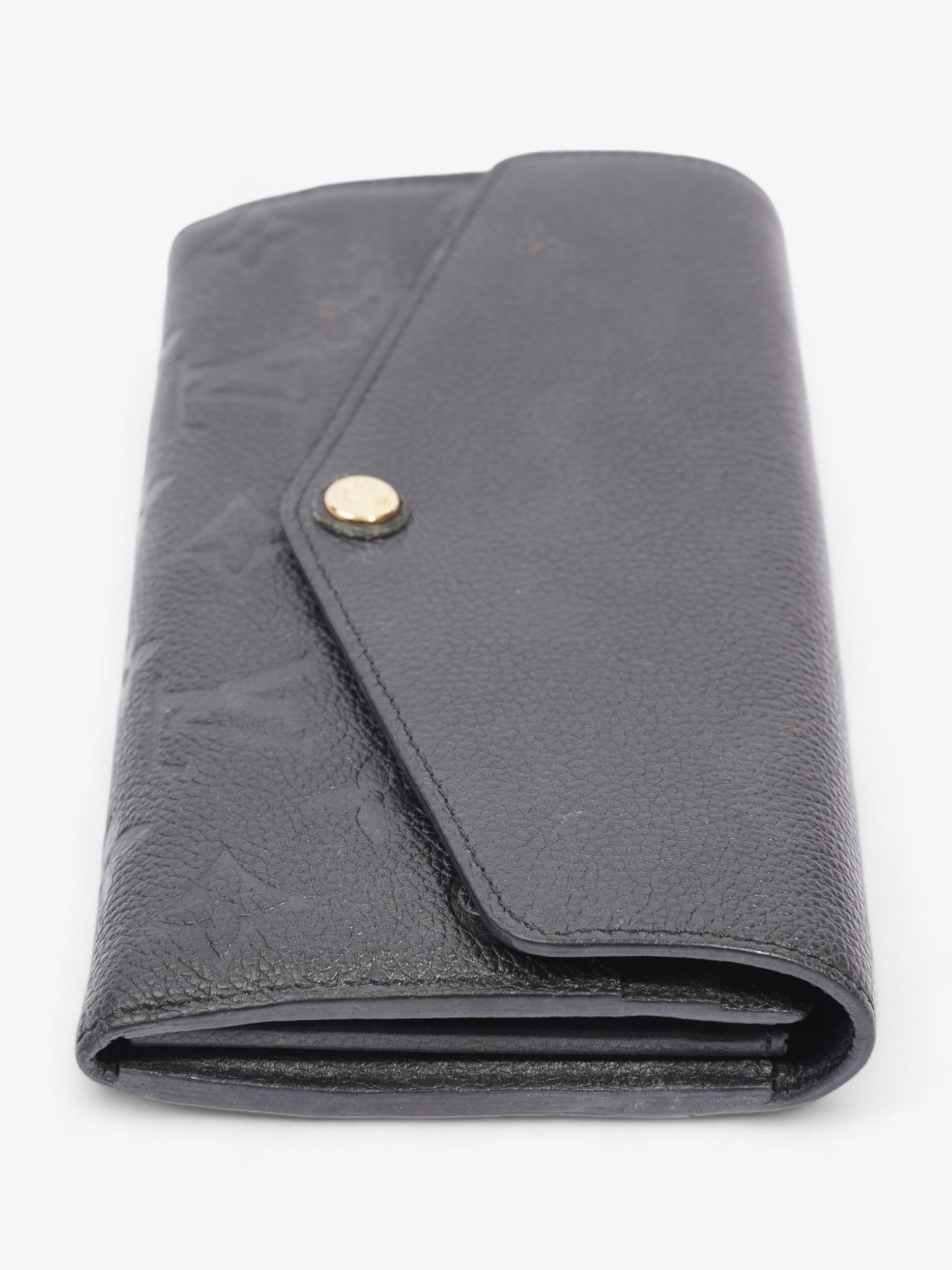 Louis Vuitton Sarah Wallet Black Empreinte Leather