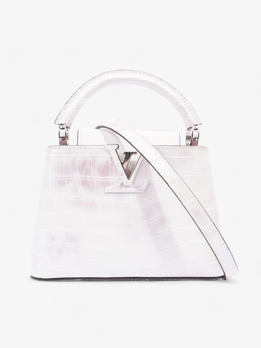 Louis Vuitton Capucines MM Latte Mat Alligator