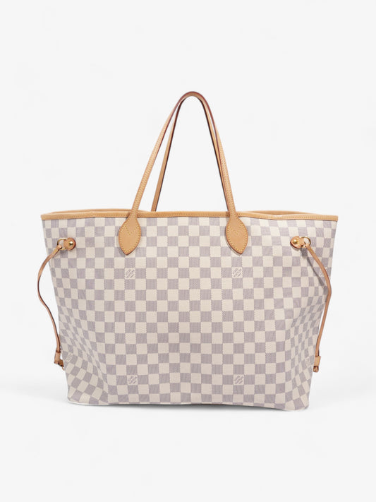 Louis Vuitton Neverfull Damier Azur Coated Canvas GM
