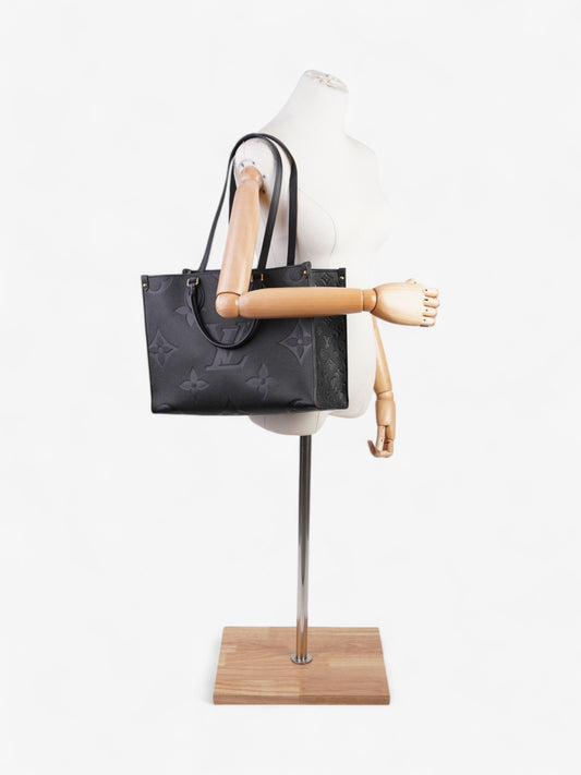 Louis Vuitton OnTheGo Monogram Empreinte / Black Empreinte Leather MM