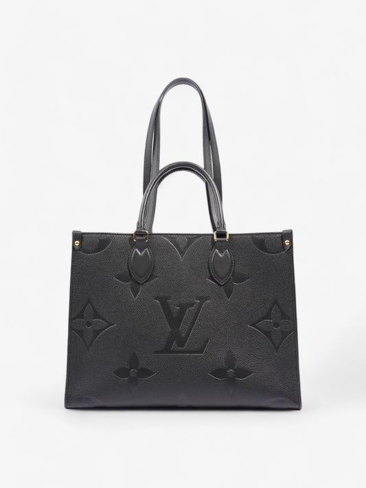 Louis Vuitton OnTheGo Monogram Empreinte / Black Empreinte Leather MM