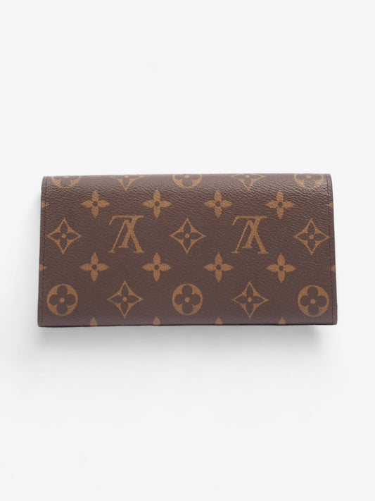 Louis Vuitton Emilie Wallet Monogram / Fuschia Coated Canvas