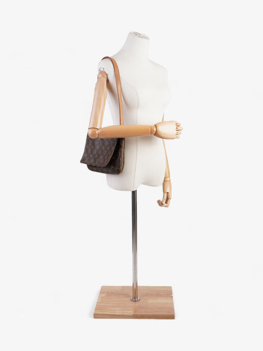 Louis Vuitton Musette Tango Monogram Coated Canvas