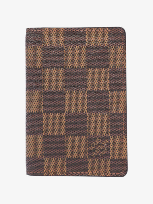 Louis Vuitton Card Holder Damier Ebene Canvas