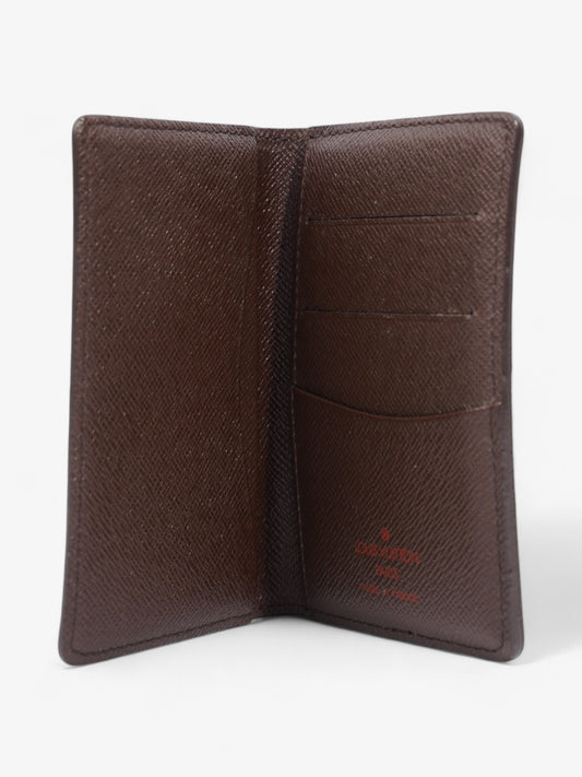 Louis Vuitton Card Holder Damier Ebene Canvas