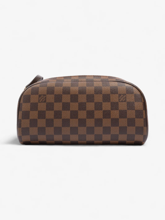 Louis Vuitton Trousse De Toilette Damier Ebene Coated Canvas