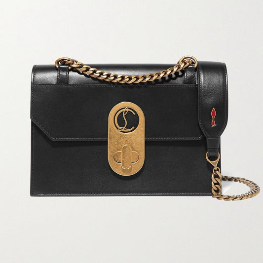 Christian Louboutin Small Elisa Leather Shoulder Bag