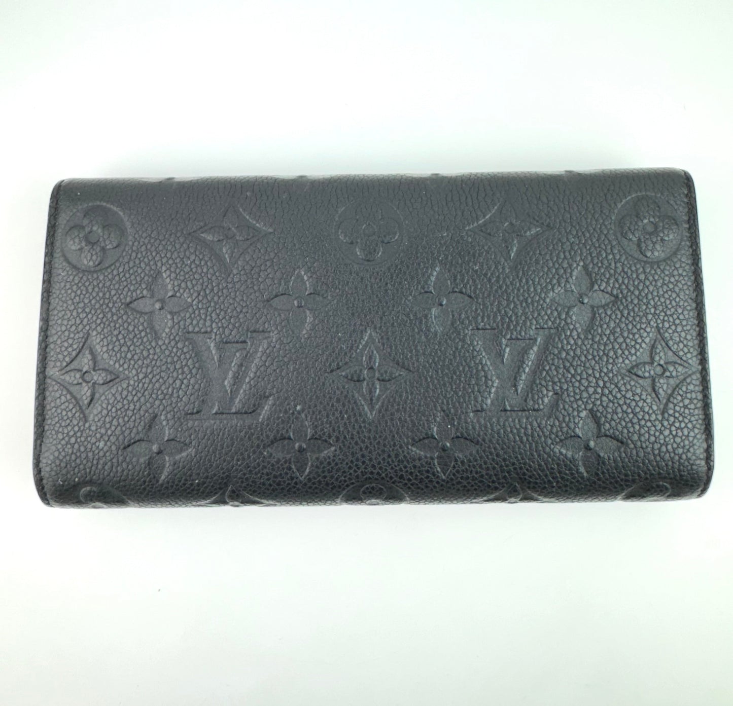 Louis Vuitton Emilie Wallet in Empriente Black