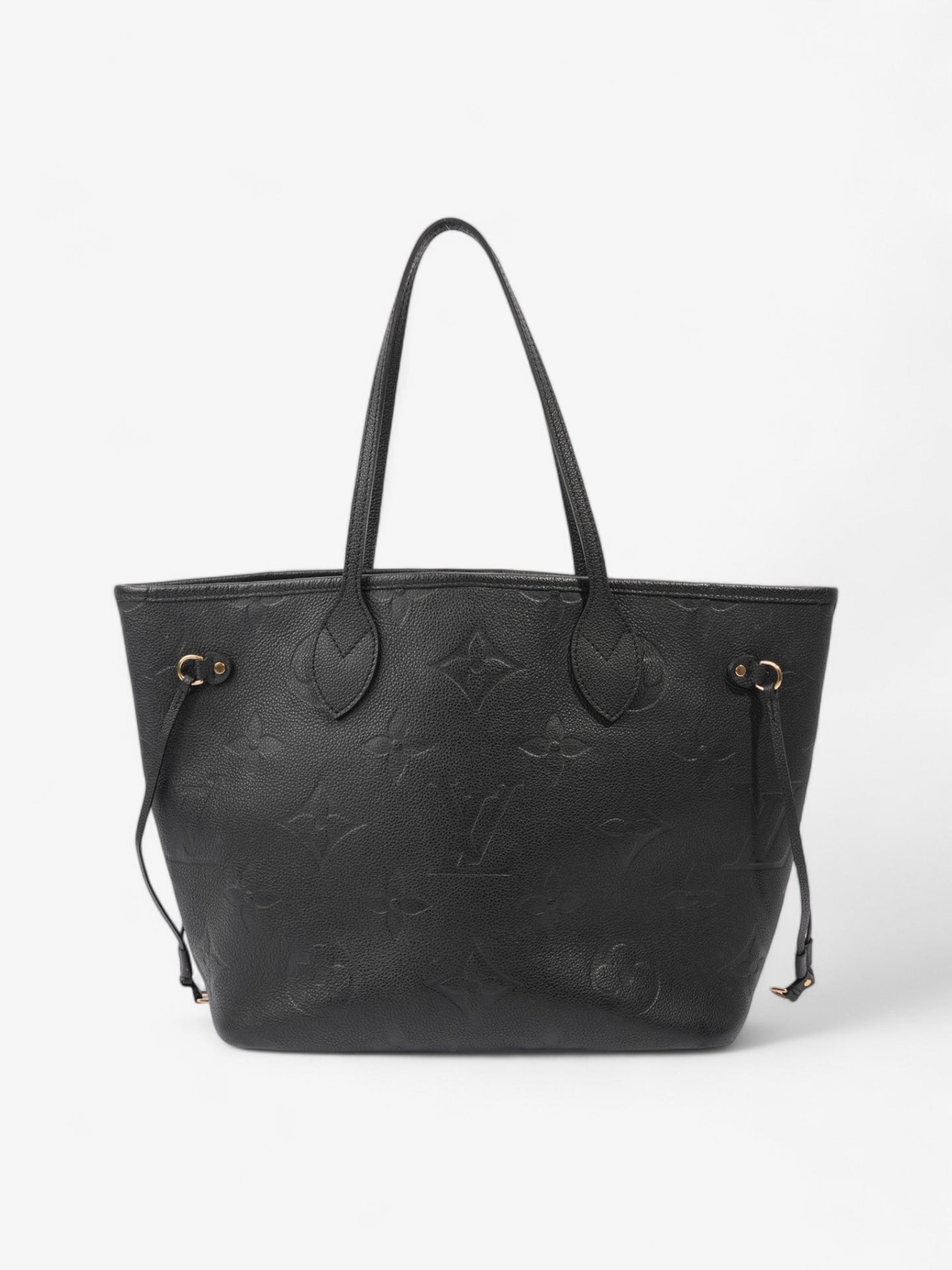 Louis Vuitton Neverfull Black Empreinte Leather MM