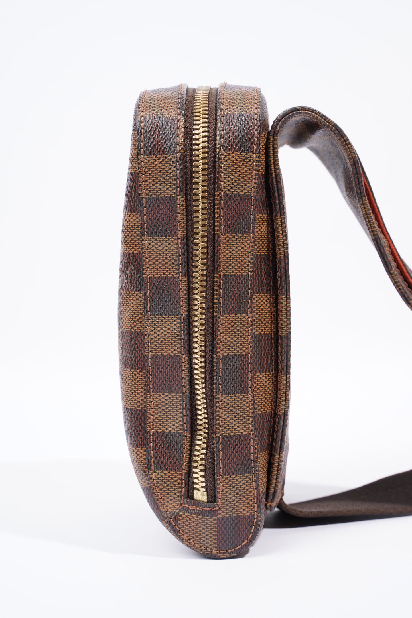 Louis Vuitton Geronimo Damier Ebene Coated Canvas
