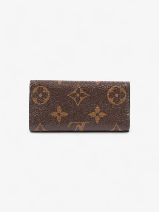 Louis Vuitton 4 Key Holder Monogram / Gold Coated Canvas