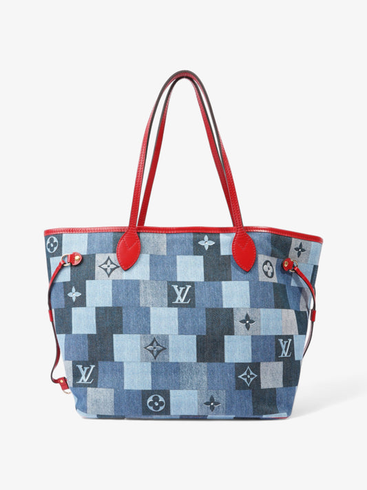Louis Vuitton Neverfull MM Denim Monogram Denim
