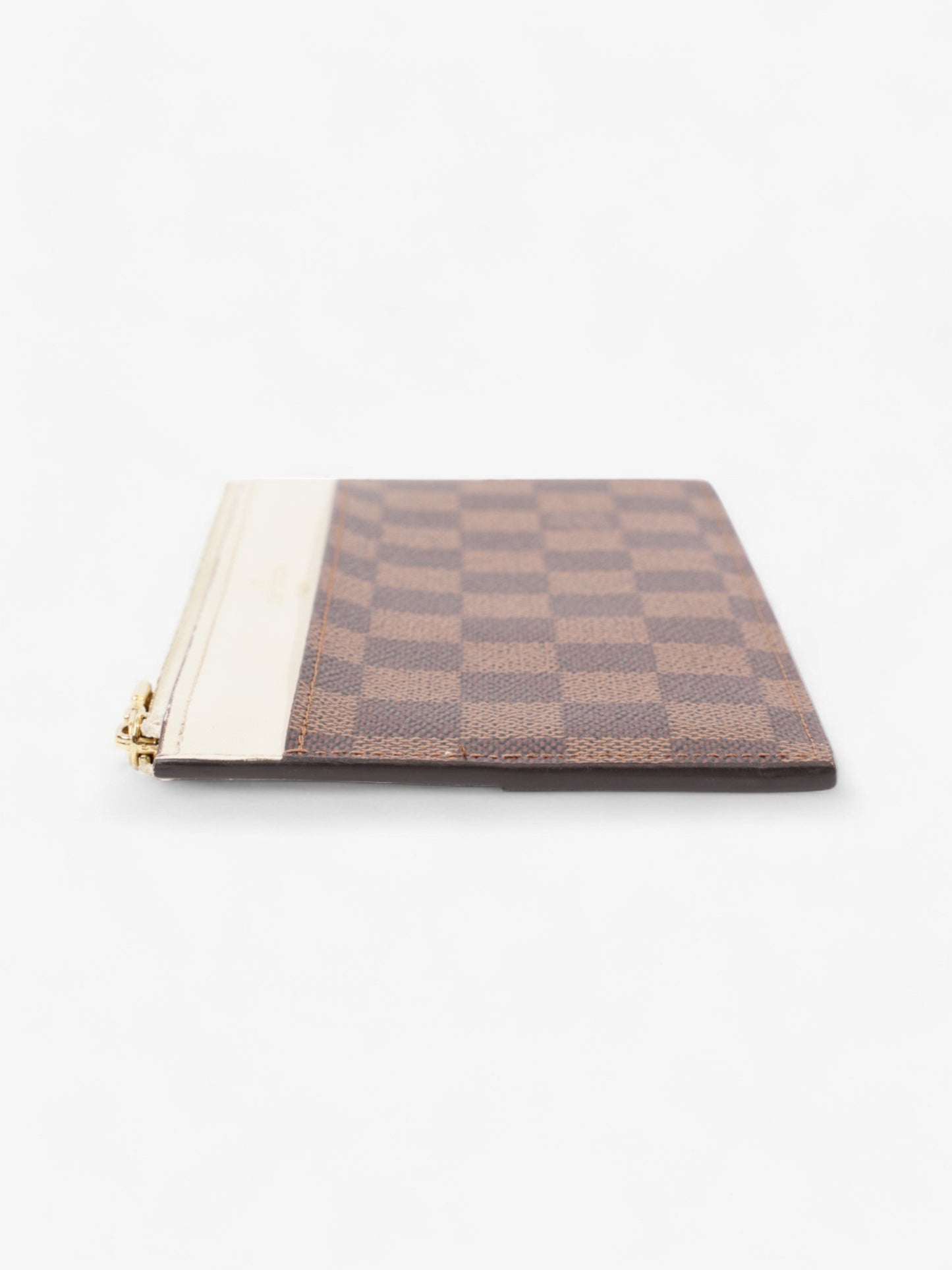 Louis Vuitton Slim Purse Damier Ebene / Cream Canvas