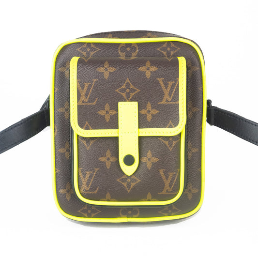 Louis Vuitton Christopher Wearable Wallet in Monogram Macassar Canvas