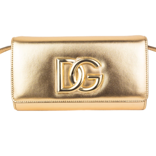 Dolce and Gabbana Nappa Mordore 3.5 clutch