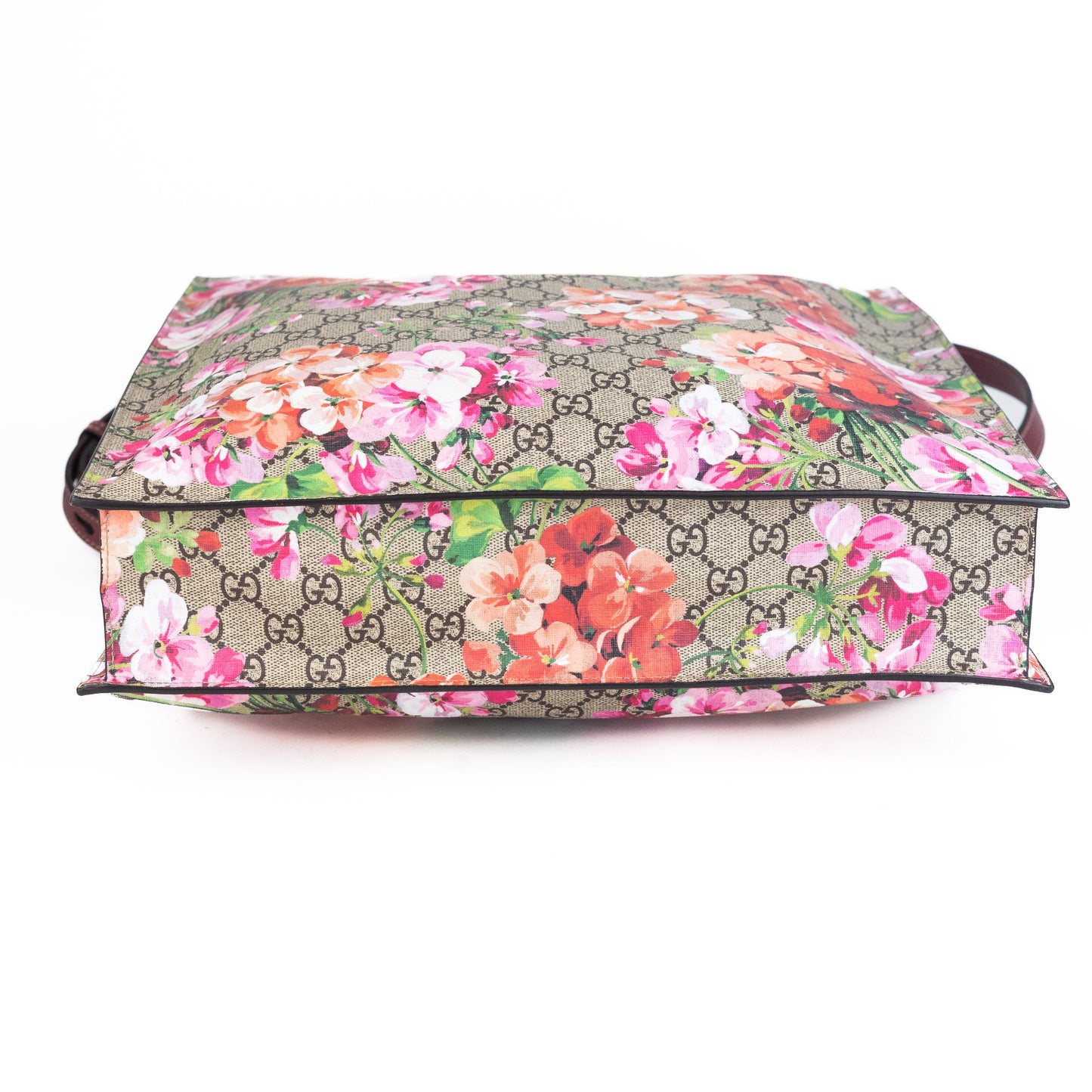 Gucci GG Supreme Monogram Blooms Vertical Tote