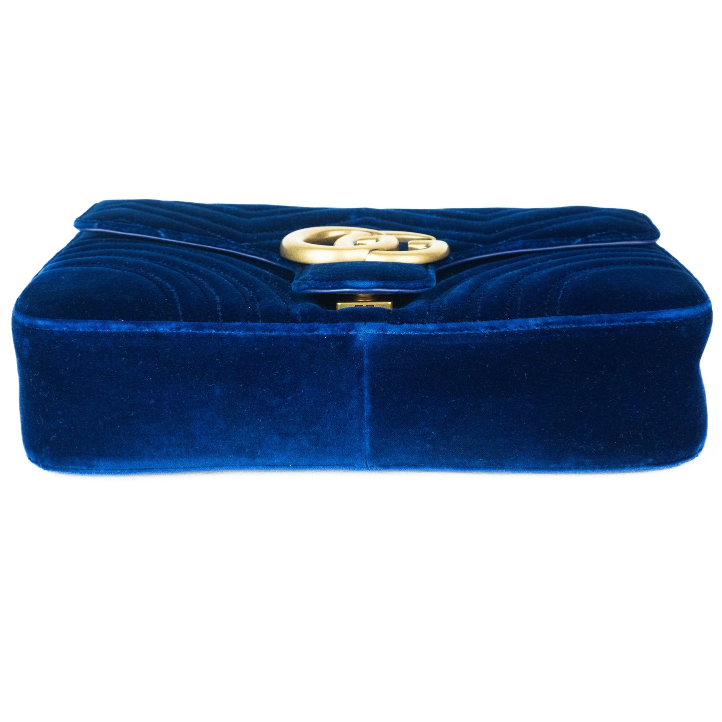 Gucci Medium GG Marmont Velvet Shoulder Bag