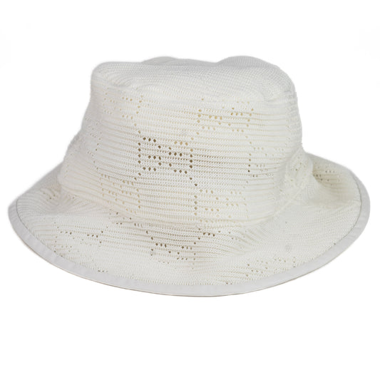 Gucci GG Knitted Bucket Hat White