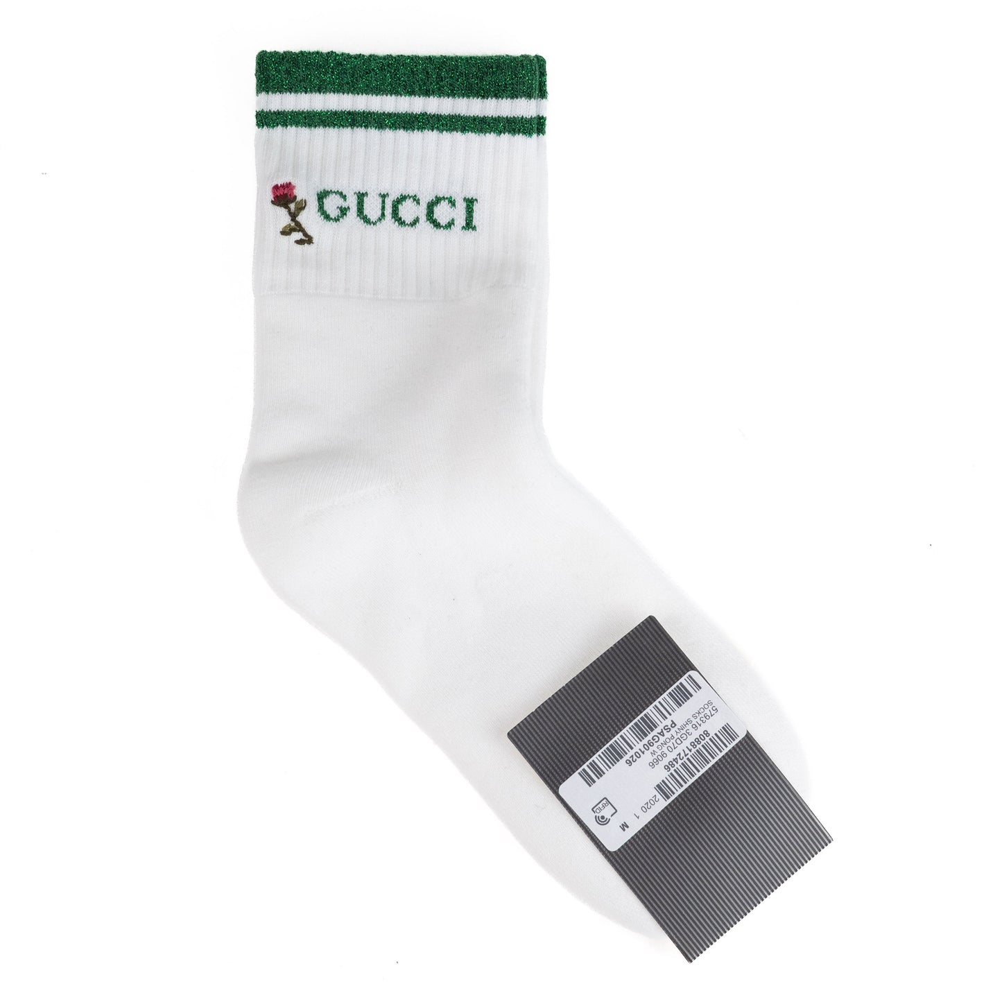 Gucci Shiny Pong Rose Socks