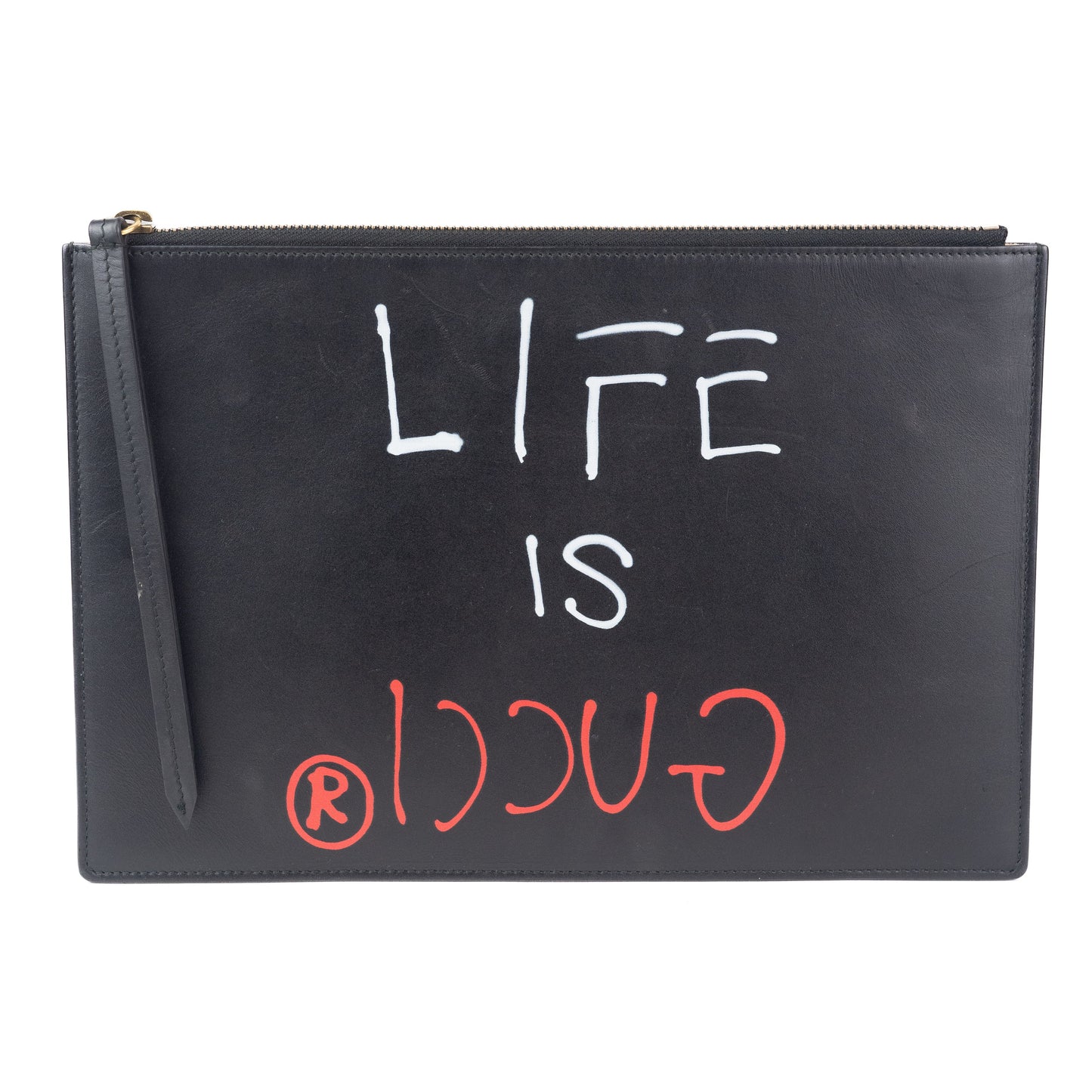 Gucci Life is Gucci Pouch