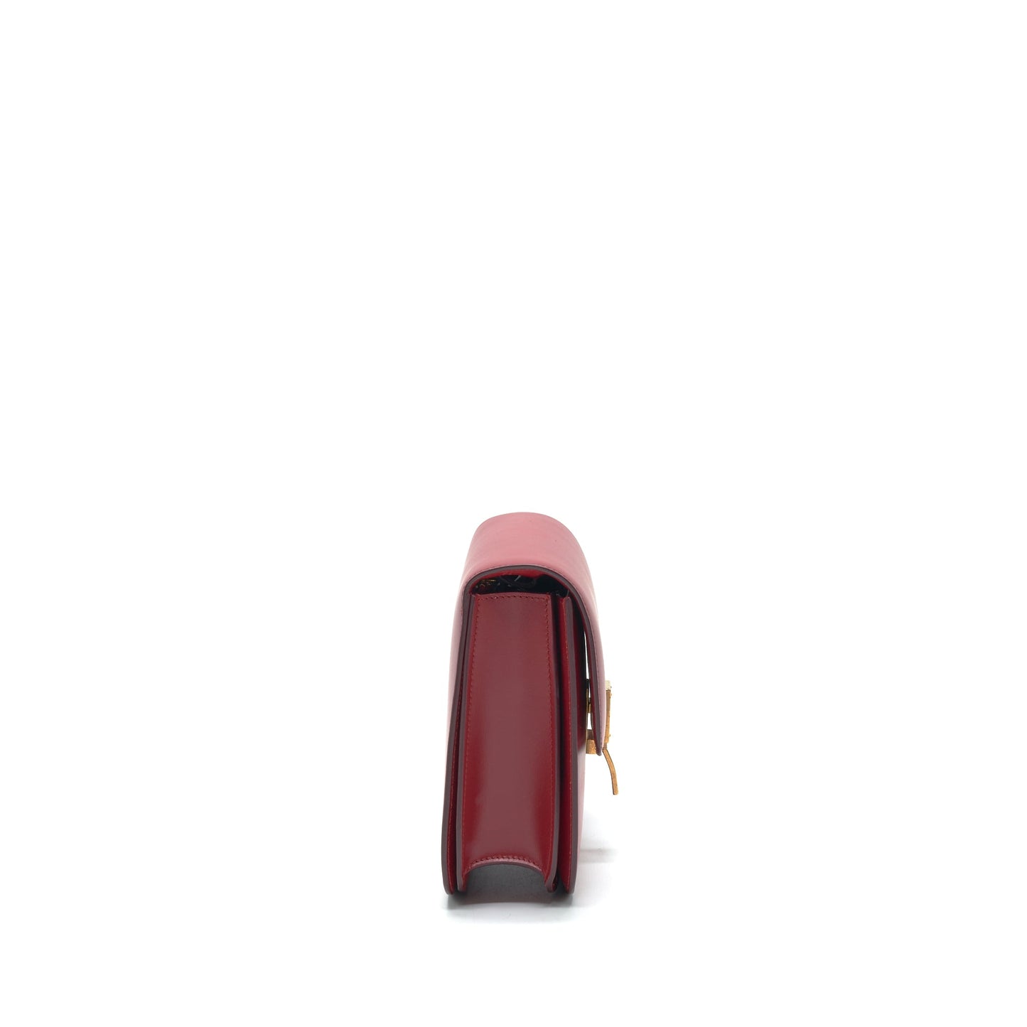 Celine Medium Classic Box Bag red GHW