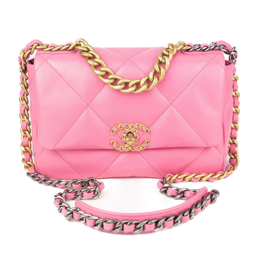 Chanel 19 Lambskin Flap Bag